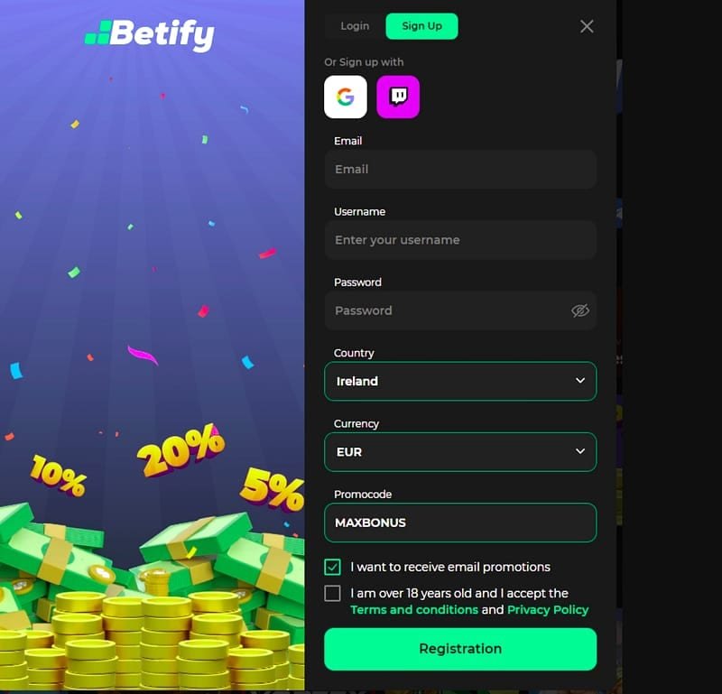 Betify Zahlungsmethoden – KYC bei Betify: Wann und wie