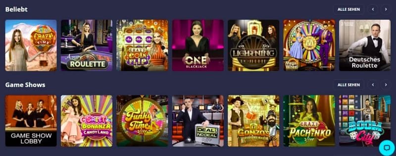 PlatinCasino Anmeldung und erste Eindrücke – Spielkatalog: Orientierung nach dem Login